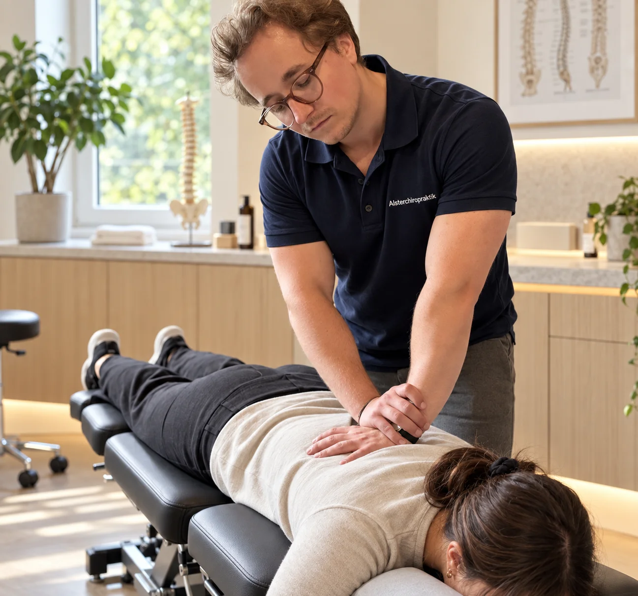 Chiropraktische Behandlung in der Alster Chiropraktik
